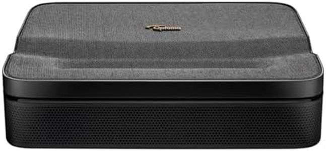Optoma Photon Go Ultra-Short-Throw Portable Projector, 1080p Full HD, 650 Lumens, 100-inch Display at 25cm, Google TV