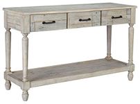 Signature Design by Ashley - Shawnalore Console Table, Whitewash Wood