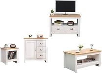 CF Furniture Living Room 4 Piece Se