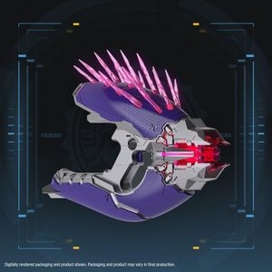 Nerf Halo Needler Blaster Toy – Dart Firing Foam Shooter