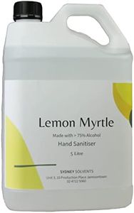 Lemon Myrtle Antibacterial Instant Hand Sanitiser Gel 5 Litre