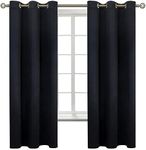 BGment Black Blackout Curtains for 