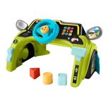 Fisher-Price Baby & Toddler Learning Toy Laugh & Learn Sit & Steer Driver Car Activity Center with Smart Stages for Ages 6+ Months, HTW88