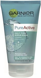 Garnier Pure Active Daily Pore Scrub Wash 150ml