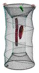 ADEPTNA Otter Friendly Collapsible Crab Basket-Crab Crayfish Lobster Catcher Pot Bait Trap Fish Net Eel Prawn Shrimp Live Bait-Ideal for Catching Bates for Fishing or Crabs and Lobsters