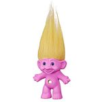 Hasbro DreamWorks Trolls Classic Good Luck Troll, Pink, 60th Anniversary Retro Troll Collectable Doll