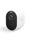 Arlo Pro 5 Security Camera Outdoor, 2K 8-Month* Battery Operated Home Outdoor Camera With Advanced Colour Night Vision, Light, Siren & Dual-Band WiFi, Arlo Secure Free Trial, 1 Camera, White