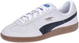 PUMA Unisex's Handball Indoor Court Shoe, Puma White Puma Black Gum, 8.5 UK