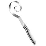 Danish Dough Whisk - Stainless Steel Seamless Wisking Tool for Sourdough Bread Baking, Pizza, Pastry, Cake Batter, Biscuits, Dishwasher Safe