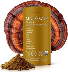 MUDWTR Turmeric Decaf Mushroom Drink, Zero Caffeine, 30 Servings