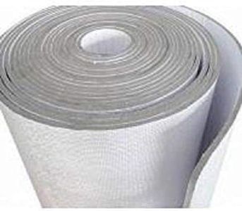 1000SQFT (4FT X 250FT) White Reflective Foam CORE FOIL Insulation Radiant Thermal Vapor Barrier for Warehouse Commercial Building Residential Roofing HVAC Sound PROOFING DUCTS CRAWLSPACE (AD10 R12)
