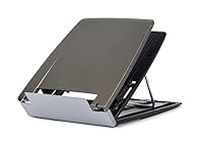 Bakker Elkhuizen Ergo-Q 330 Portable Lightweight Notebook Stand with Document Holder and 6 Height Settings