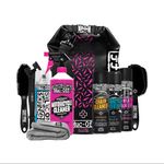 Muc-Off Ultimate Motorcycle Cleaning Kit - Motorcycle Detailing Kit, Motorcycle Accessories for Cleaning - includes Motorcycle Cleaner and Chain Lube