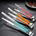 TXIN 3 Sizes BBQ Tongs Professional Grilling Tongs Stainless Steel Barbeque Tongs Heavy Duty Barbecue Tongs