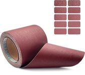 Sunrise Emery Cloth Roll Wet&Dry | 5 Meter Long 4Inch Wide | Sturdy Grinding Polishing Wood Working Walls Metals | Brown (5MTR of 220 GRIT)