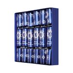 FOCO Premier League Football Chelsea Fan 6-Pack Christmas Crackers