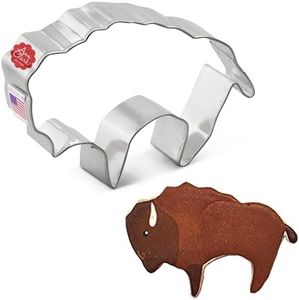 Buffalo Cookie Cutter 4.75" Made in USA by Ann Clark