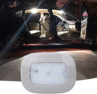 Auto Car Ceiling Roof Lights Magnetic Dome Light Universal USB Rechargeable Wireless 10 LEDs Interior Reading Light Car Back Trunk Lights for Interior and Exterior of Car, Motorhome,Truck