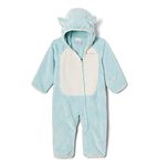 Columbia Baby Boys Foxy Sherpa Bunting Snowsuit, Aqua Haze/Chalk, 18-24 Months US