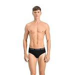 PUMA Men's Basic Briefs pack Of 2 , Black, M UK