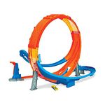 Mattel Hot Wheels Riesen Looping-Crash Trackset