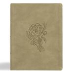 KJV Notetaking Bible, Large Print Edition, Sage SuedeSoft LeatherTouch