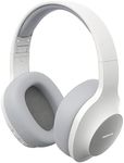 Nokia Wireless Bluetooth 5.0 On-Ear Headphones, Pair Two Devices Simultaneously Studio Headphone, aptX Low Latency 41 Hours Comfortable Wired Built-in Microphone Headsets for iPhone, E1200 White