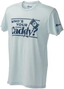 Frogger Golf – Who’s Your Caddy Men’s T Shirt – Regular Fit Pre Shrunk Tee Shirt for Men & Women –Made in The USA - Ice Blue, Small