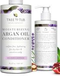 Real, Organic Hair Conditioner For Dry Hair, The Only pH 5.5 Balanced Lavender Sulfate Free Conditioner For Sensitive Skin – Hair Conditioner For Damaged Hair With Fresh Eco-Friendly Wild Soapberries