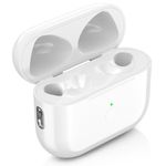 SYBESTE Wireless Charging Case Compatible for AirPods 3rd Generation, Replacement Bluetooth Charging Case with Pairing Sync Button, Lightning