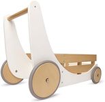 Kinderfeets Bamboo 2-in 1 Toy Box Walker