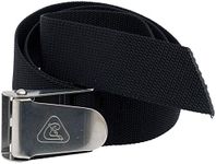 Cressi Men's Cressi Weight Belt with Stainless Steel Buckle Black, Black, 130cm Nylon UK