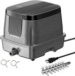 AquaMiracle Linear Air Pump ZP-100 for Pond Aeration, 1600GPH Septic Air Pump Pond Aerators for Outdoor Ponds, Waste Treatment, Aquarium, Fish Farm, Seafood Restaurant