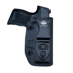 Sig P365 Holsters IWB Kydex Fit: Sig Sauer P365 Concealed Carry - Kydex Holster for Sig Sauer P365 IWB Holster Sig 365 Accessories - IWB Concealed Holster P365 Pistol Case (Black, Right Hand Draw)