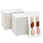 Juvale White Earring Display Cards,