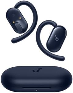 soundcore V20i by Anker Open-Ear Headphones, Adjustable Ear Hooks, Ultra-Comfort, Snug Fit, Powerful Sound, Clear Calls, IP55, LED Lights, 36H Playtime, Bluetooth 5.4 Earbuds, Multipoint Connection