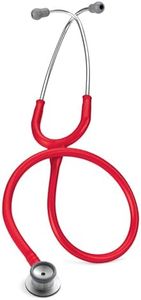 3M Littmann Classic II Infant Stethoscopes, 2114R, Stainless Steel Chestpiece, 28" Red Tube