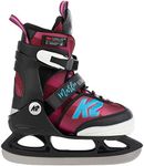 K2 Marlee Beam Girls Adjustable Ice Skates - Red/Blue / 8-12