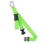 Owekfifv Scuba Fin & Mask Holder, Diving BC Fins Keeper and Mask Clip with Two Quick-release Loop Lanyard Webbing Strap for Diver, Fisher (Green)