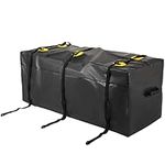 VEVOR Hitch Cargo Carrier Bag, Waterproof 840D PVC, 48"x20"x22" (12 Cubic Feet), Heavy Duty Cargo Bag for Hitch Carrier with Reinforced Straps, Fits Car Truck SUV Vans Hitch Basket