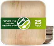 ECO Leaf 25 Disposable Palm Leaf Pl