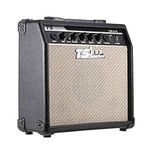 Juspins Electric Guitar Amplifier 15Watt Distortion Guitar Amp with 3-Band EQ 5" Speaker