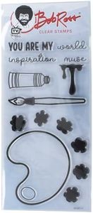 ExcelMark Bob Ross Clear Stamp Set (Set 2)