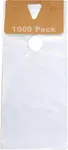 Skywin- Door Hanger Bags 6” x 12” (1000 Pack), Clear Door Hanger Bags Protects Flyers, Brochures, Notices, Printed Materials - Waterproof and Secure