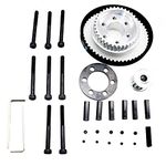 vanpro DIY Electric Skateboard 83MM 90MM 97MM PU Wheel Pulleys Kit Set 36/18 Tooth Belt 10MM 5M 270MM