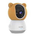 KAWA 2K Add-on Baby Camera, Compatible with S7 only, Video Baby Monitor with Camera and Audio, No WiFi,110° Wide Angle, 1000ft Range, 4X Zoom, 2-Way Audio S7-C (Monitor Not Include)