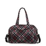 Vera Bradley Women's Performance Twill Weekender Travel Bag, Paris Plaid, One Size