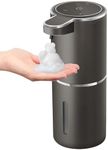 Gotofine Automatic Foaming Soap Dispenser,4-Level Adjustable Foam, Wall Mount Soap Dispenser,USB Rechargeable,12.8oz/ 380ml,Touchless Hand & Dish Soap Dispenser for Bathroom, Kitchen,Hotel, Restaurant