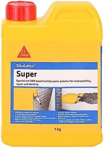 SIKA Multipurpose repair polymer SikaLatex Super Ideal for waterproofing, bonding and repairing Easy to use Crack-reducing 1 kg White
