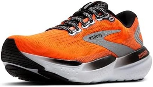 Brooks Femme Glycerin 21 Sneaker, Orange, Noir et Blanc, 39 EU